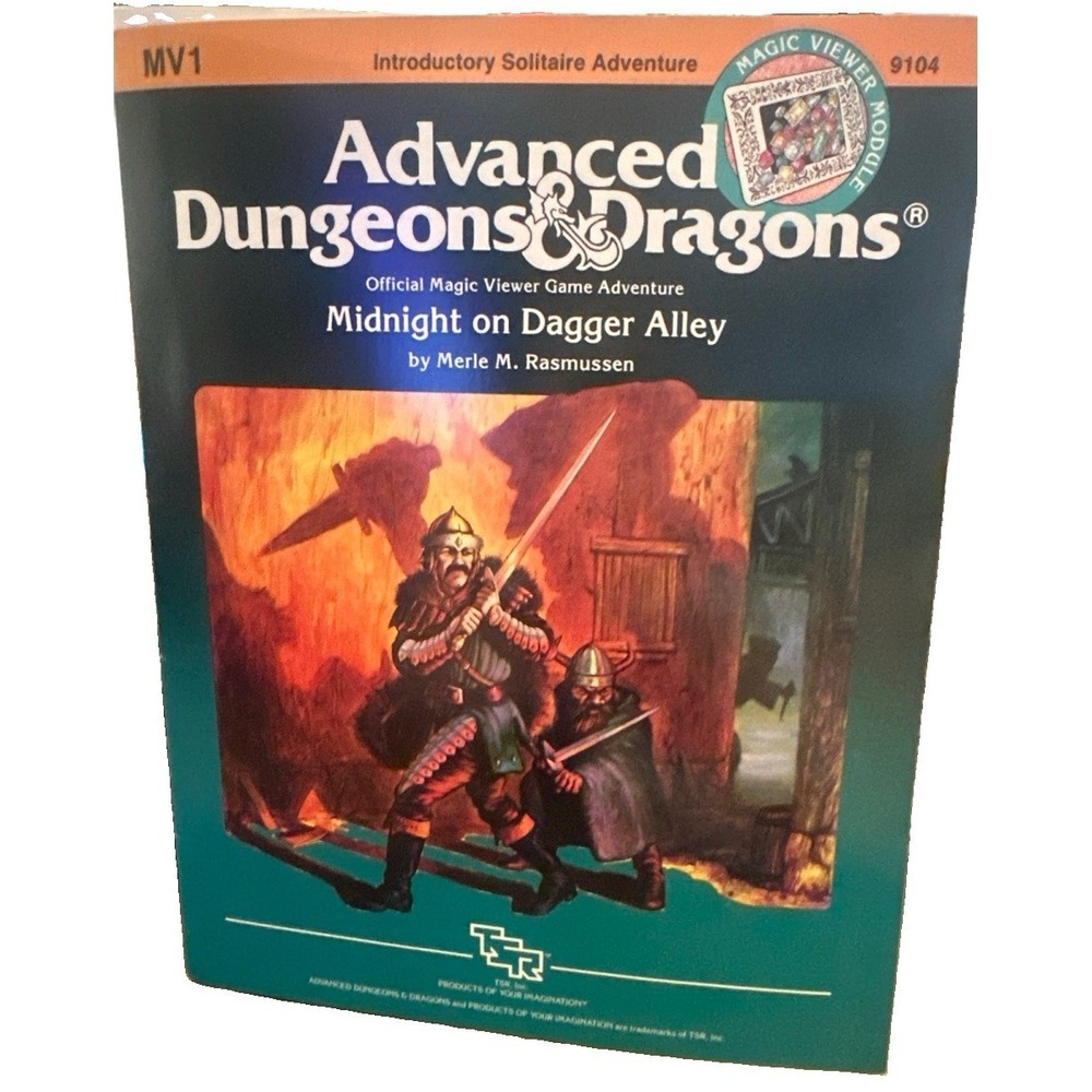 Midnight on Dagger Alley MV1 - AD&D Advanced Dungeons & Dragons 9104